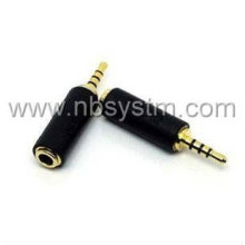 2.5mm 4-pole male to 3.5mm female adapter AD-52